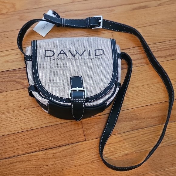 Dawid Tomazxewski Beige and Brown Crossbody Messenger Style Bag, NWT - Picture 1 of 10